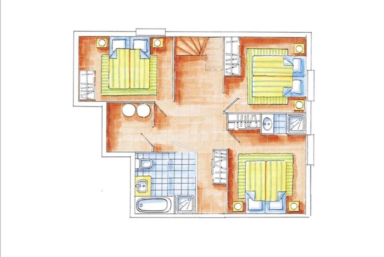 Chalet Ananas, Hameau Des Marmottes Saint-Martin-de-Belleville Esterno foto
